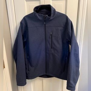 Kirkland Navy Men’s long Sleeve Shell Jacket Size Large